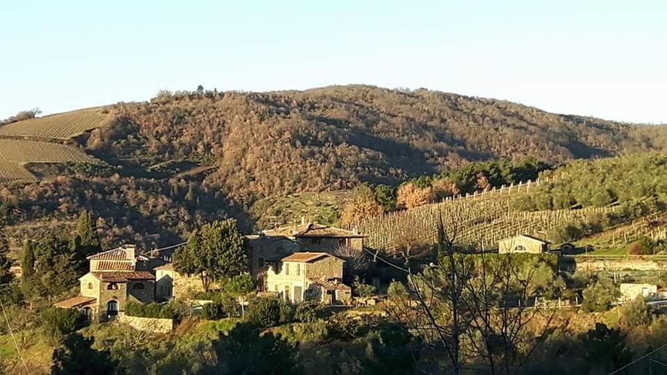 הוילה גרבה אין קיאנטי Agriturismo Poggio All'Olmo מראה חיצוני תמונה