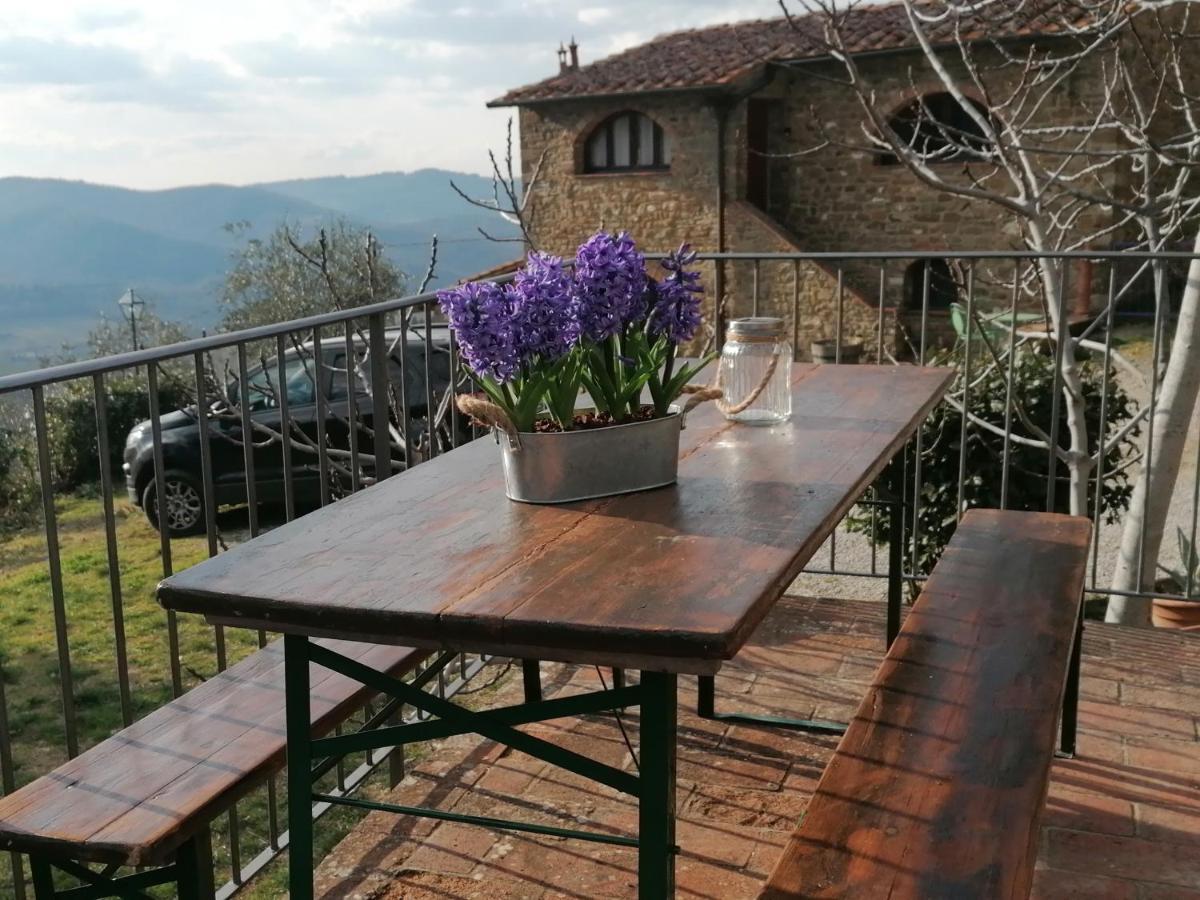 הוילה גרבה אין קיאנטי Agriturismo Poggio All'Olmo מראה חיצוני תמונה