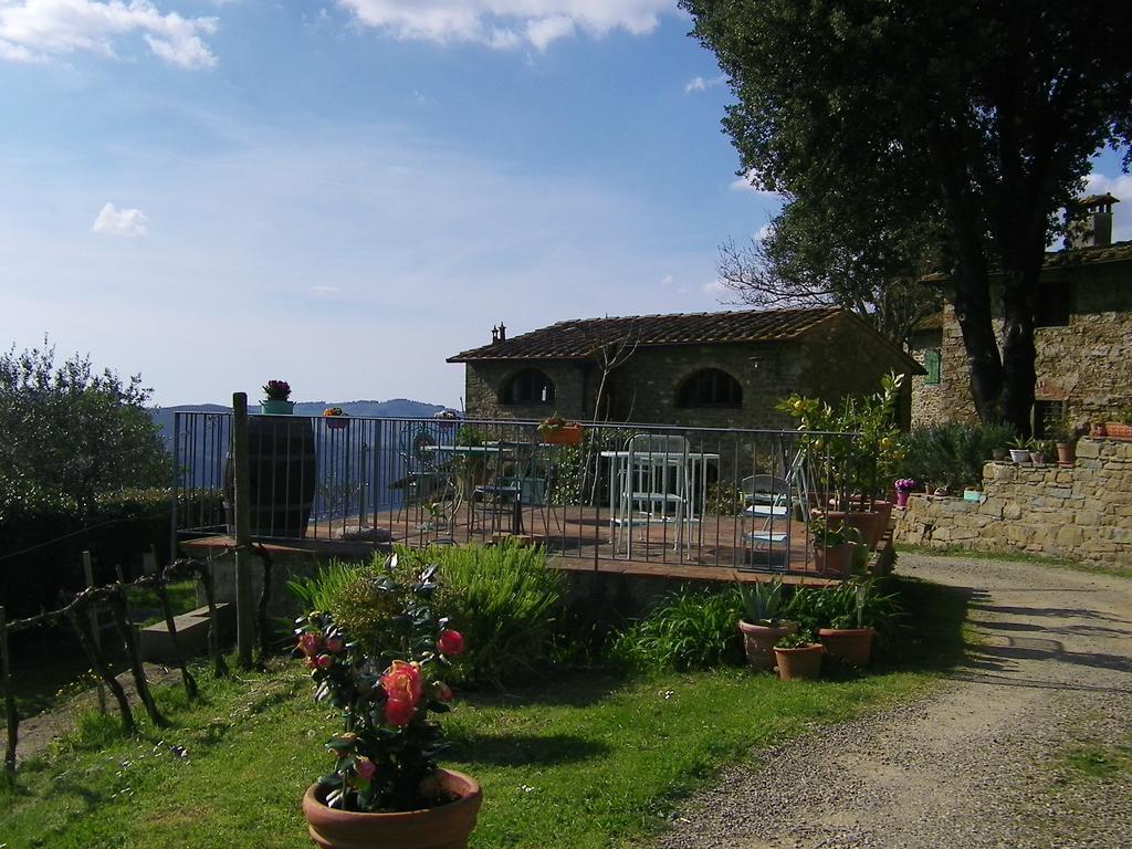 הוילה גרבה אין קיאנטי Agriturismo Poggio All'Olmo מראה חיצוני תמונה